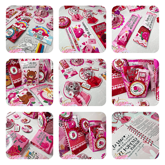 Plantillas de Diseño Pack Amor y Amistad Archivos Power Point