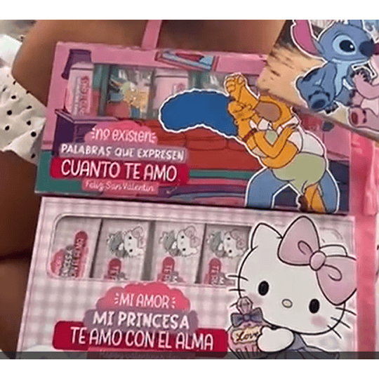 Plantillas de Diseño Pack Chocoamor San Valentín Archivos PDF