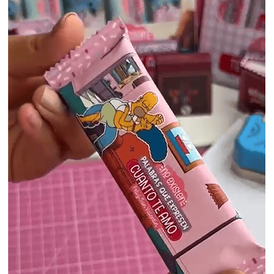 Plantillas de Diseño Pack Chocoamor San Valentín Archivos PDF