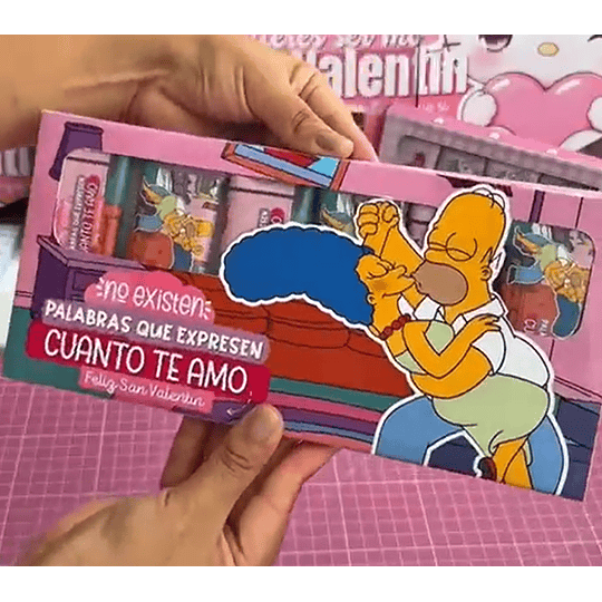 Plantillas de Diseño Pack Chocoamor San Valentín Archivos PDF