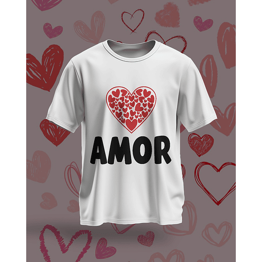 14 Plantillas de Diseño Remera Camiseta San Valentín Archivos PNG