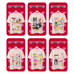 11 Plantillas de Diseño Remera Camiseta Tóxico San Valentín Archivos PNG