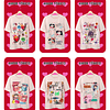 11 Plantillas de Diseño Remera Camiseta Tóxico San Valentín Archivos PNG