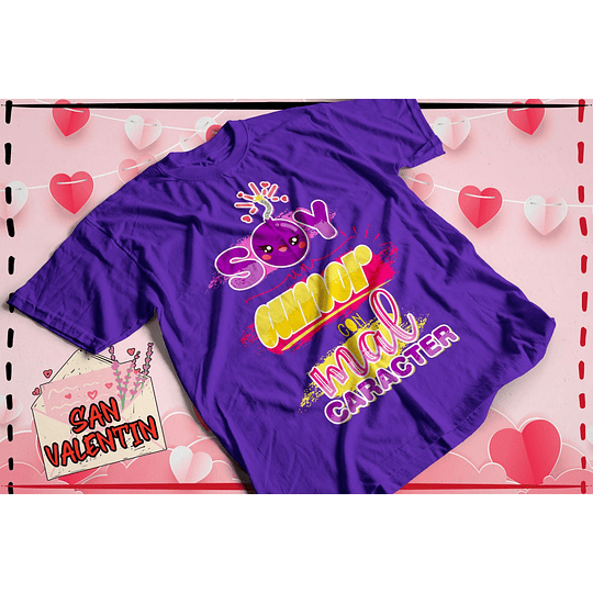 10 Plantillas de Diseño Remera Camiseta Tóxica San Valentín Archivos PNG