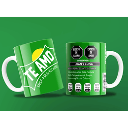 5 Plantillas de Diseño Tazas Bebidas San Valentín Archivos PNG y PSD