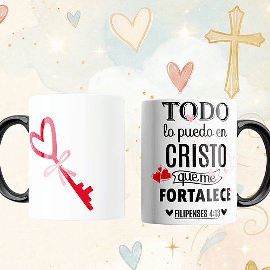 10 Plantillas de Diseño Tazas Cristianas San Valentín Archivos PNG