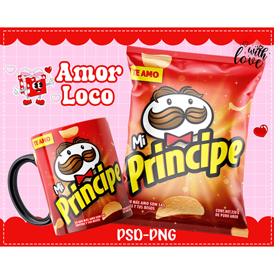 Plantillas de Diseño Tazas Golosinas San Valentín Archivos PNG y PSD