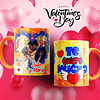 12 Plantillas de Diseño Tazas Te Quiero Mucho San Valentín Archivos Editables PSD