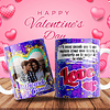 7 Plantillas de Diseño Tazas Love San Valentín Archivos Editables PSD