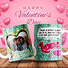 7 Plantillas de Diseño Tazas Love San Valentín Archivos Editables PSD