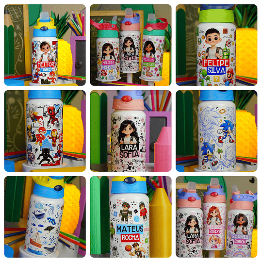 Kit Digital Regreso a Clases Archivos PNG 2.0 | Plantillas Profesionales para Personalización