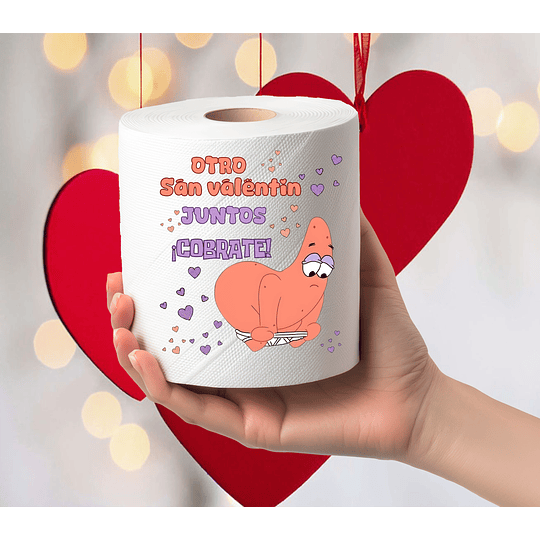 24 Plantillas de Diseño Papel Higiénico 2.0 San Valentín Archivos PNG