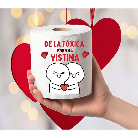 24 Plantillas de Diseño Papel Higiénico 2.0 San Valentín Archivos PNG