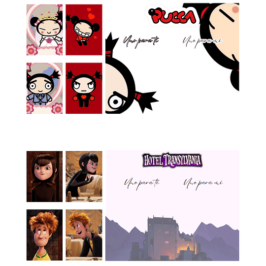 Plantillas de Diseño Pack San Valentín N2 en Canva Archivos PDF