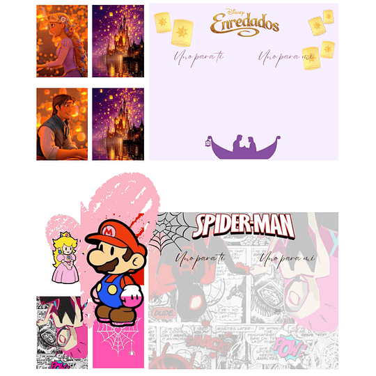 Plantillas de Diseño Pack San Valentín N2 en Canva Archivos PDF