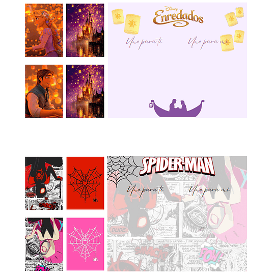 Plantillas de Diseño Pack San Valentín N2 en Canva Archivos PDF