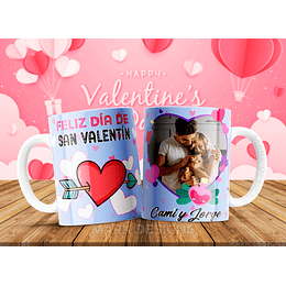 12 Plantillas de Diseño Tazas Feliz San Valentín Archivos PNG y Editable PSD