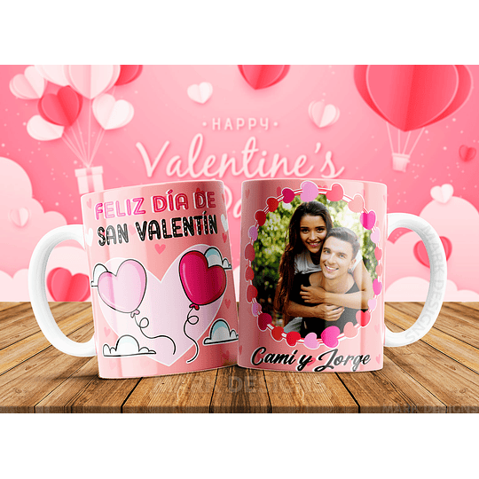 12 Plantillas de Diseño Tazas Feliz San Valentín Archivos PNG y Editable PSD