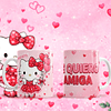7 Plantillas de Diseño Tazas Hello Kitty San Valentín Archivos PNG