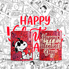 9 Plantillas de Diseño Tazas Snoopy San Valentín Archivos PNG
