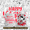 9 Plantillas de Diseño Tazas Snoopy San Valentín Archivos PNG
