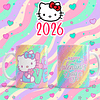 10 Plantillas de Diseño Tazas Hello Kitty San Valentín Archivos PNG
