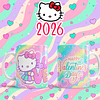 10 Plantillas de Diseño Tazas Hello Kitty San Valentín Archivos PNG