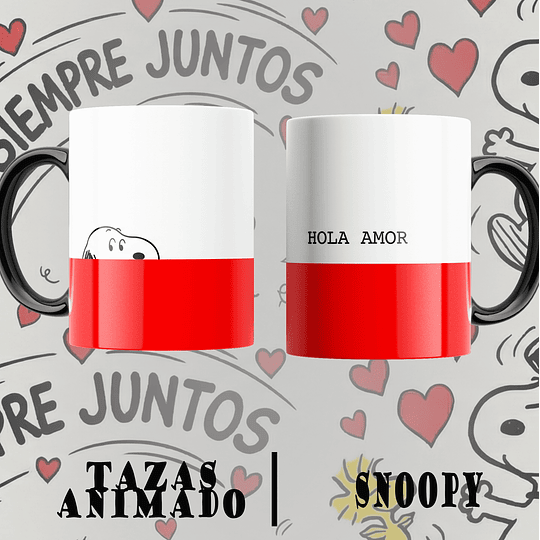 12 Plantillas de Diseño Tazas Snoopy San Valentín Archivos PNG