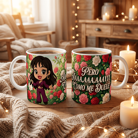 10 Plantillas de Diseño Tazas Cantantes 1.0 Archivos PNG