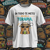 10 Plantillas de Diseño Camiseta Poleras Capy Terapia Archivos PNG