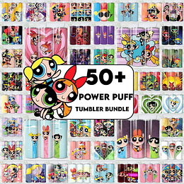 50 Plantillas de Diseño Tumbler Chicas Super Poderosas Archivos PNG