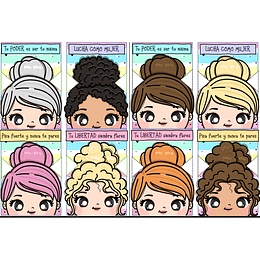 16 Plantillas de Diseño Tarjetas Día de la Mujer Archivos PDF