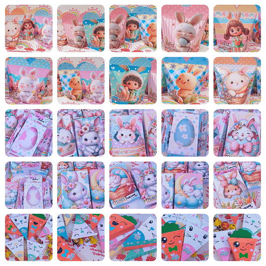 Mega Pack de Pascua – Plantillas para Cajas, Dulceros y Sublimación