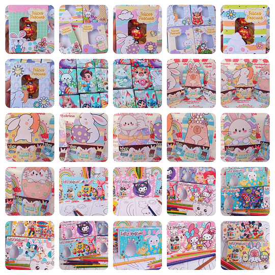 Mega Pack de Pascua – Plantillas para Cajas, Dulceros y Sublimación