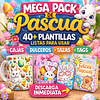 Mega Pack de Pascua – Plantillas para Cajas, Dulceros y Sublimación