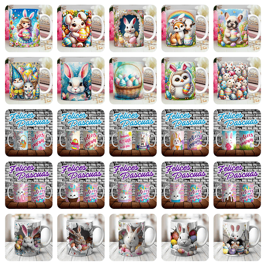 Mega Pack de Pascua – Plantillas para Cajas, Dulceros y Sublimación
