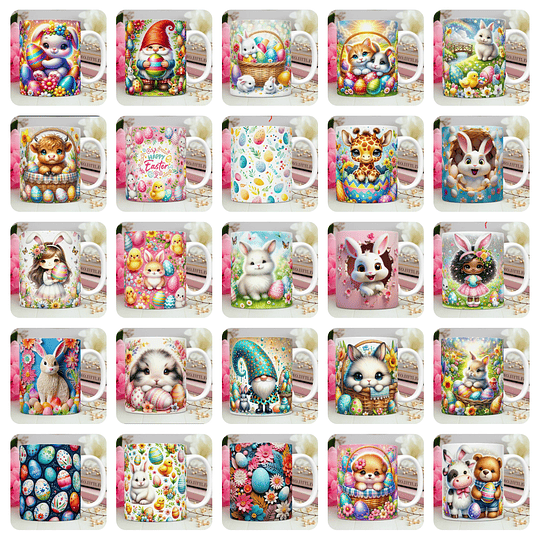 Mega Pack de Pascua – Plantillas para Cajas, Dulceros y Sublimación