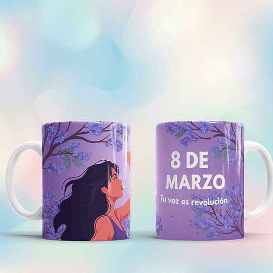 10 Plantillas de Diseño Tazas Día de la Mujer Archivos PNG