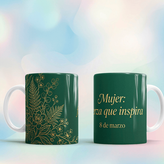 10 Plantillas de Diseño Tazas Día de la Mujer Archivos PNG