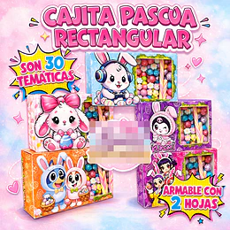 Plantillas de Diseño Cajas Rectangulares 2 Hojas Pascua Archivos Power Point
