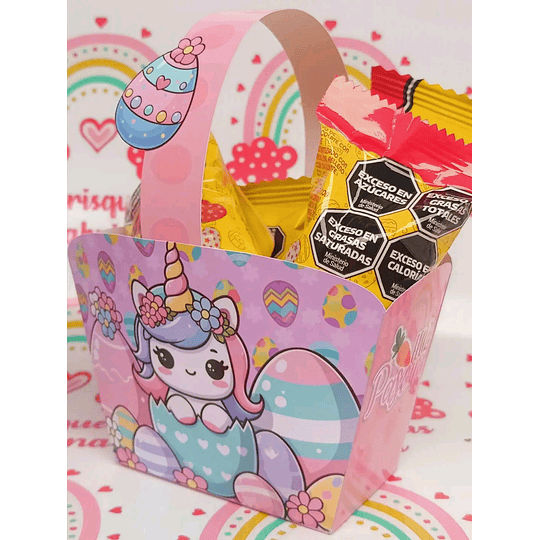 Plantillas de Diseño Canastitas N°2 Pascua Archivos PDF