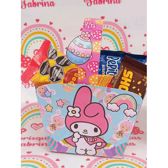 Plantillas de Diseño Canastitas N°2 Pascua Archivos PDF