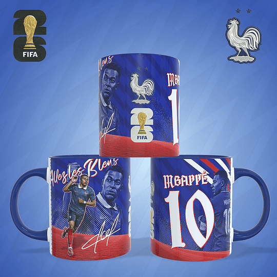 12 Plantillas de Diseño Tazas Copa del Mundo FIFA 2026 Archivos PNG