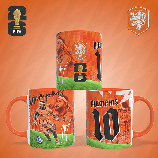 12 Plantillas de Diseño Tazas Copa del Mundo FIFA 2026 Archivos PNG