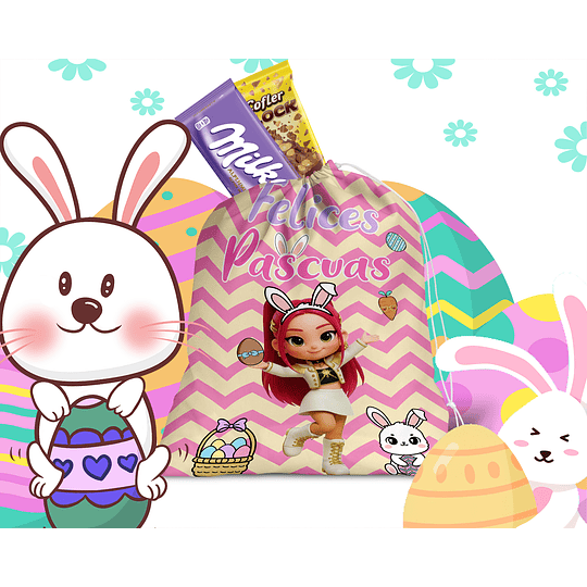 8 Plantillas de Diseño Diseños para Bolsita Pascua Archivos PNG