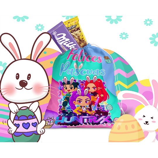 8 Plantillas de Diseño Diseños para Bolsita Pascua Archivos PNG