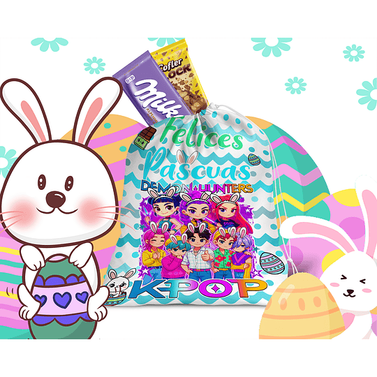 8 Plantillas de Diseño Diseños para Bolsita Pascua Archivos PNG