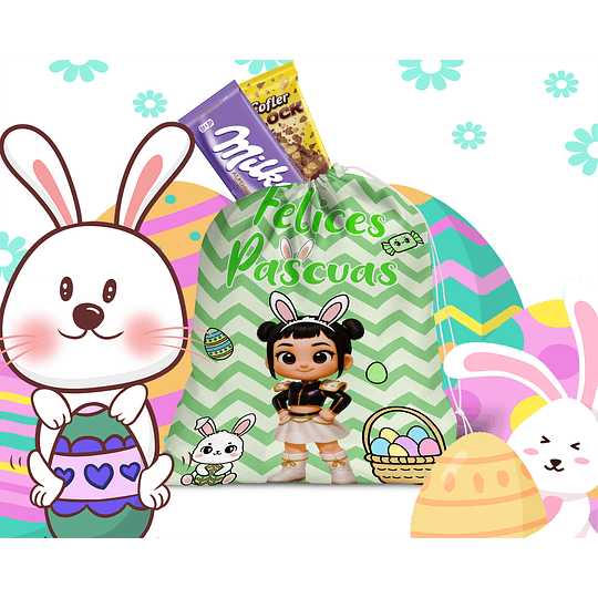 8 Plantillas de Diseño Diseños para Bolsita Pascua Archivos PNG