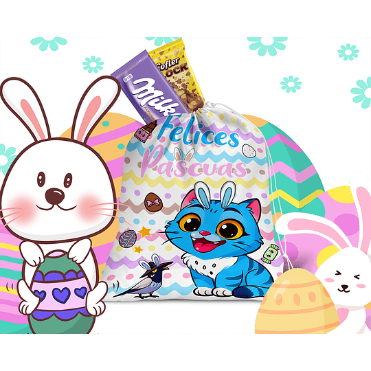 8 Plantillas de Diseño Diseños para Bolsita Pascua Archivos PNG