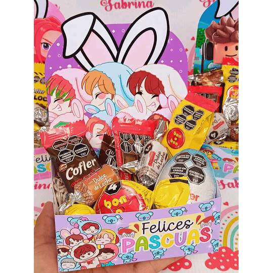 Plantillas de Diseño Mini Bandejas Pascua Archivos PDF